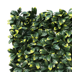Artificial Laurel Hedge 1m x 1m Plant Wall Screening Panel UV Protected