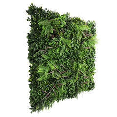 Verdant Fern Artificial Greenery Wall Panel 1m x 1m UV Resistant