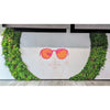 Image of Artificial Country Fern Recycled Vertical Garden Panel Installed in a Circular Shape