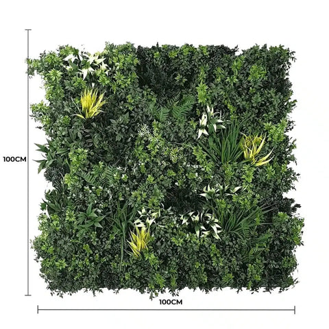 Artificial Green Forest Vertical Garden Panel Dimensions