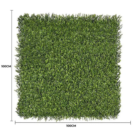Artificial Premium Natural Buxus Panel Dimensions