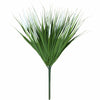 Image of Close up view highlighting the white tipped grass feature of the Artificial White Grass & Fern Vertical Garden