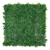 Image of Artificial White Tropics Vertical Garden Wall Panel Backing Frame