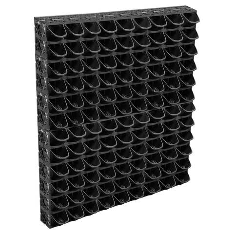 108 pot kit gro wall system oon white background