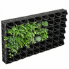 Image of 54 pot kit gro wall with plants on white background