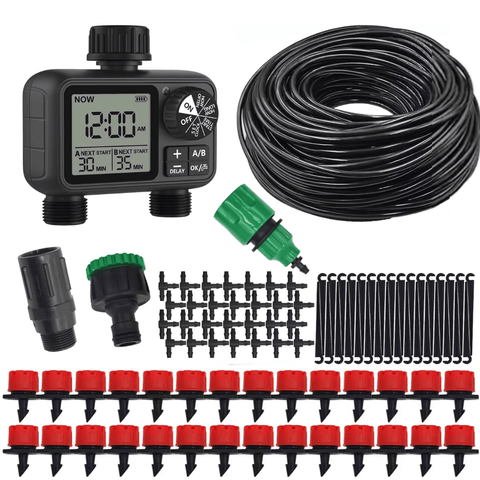 Vertical Garden Irrigation Kit With Digital Tap Timer
