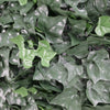 Image of Close up image of the leaves on the Artificial Ivy Leaf Hedge 1m x 1m Plant Wall Screening Panel UV Protected
