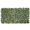 Image of Artificial Laurel Leaf Extendable Trellis Screen 2m x 1m UV Stabilised