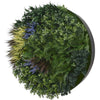 Image of 100cm Outdoor Artificial Lavender Green Wall Disc UV Stabilised