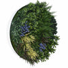 Image of 100cm Outdoor Artificial Lavender Green Wall Disc UV Stabilised