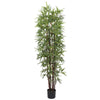 Image of Artificial Bamboo Plant Dark Trunk (Potted) 180cm