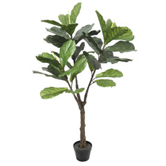 Premium Artificial Fiddle Leaf Fig Tree 125cm UV Resistant