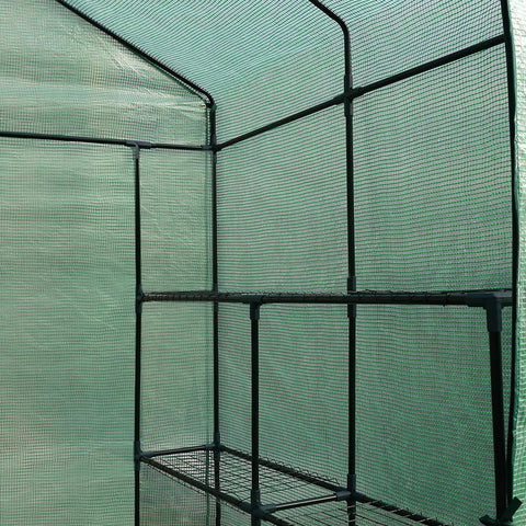 1.4m x 1.55m Walk In Greenhouse