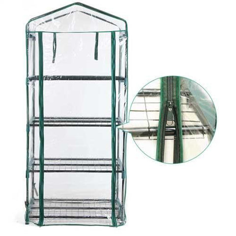 160cm Tall 4 Tier Green House