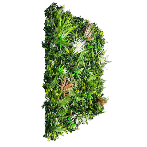 1m x 1m UV Stabilised Wild Tropics Artificial Vertical Garden Panel