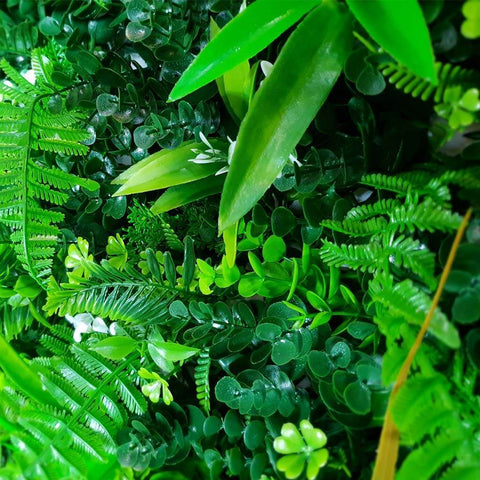 1m x 1m UV Stabilised Wild Tropics Artificial Vertical Garden Panel