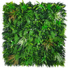 Image of 1m x 1m UV Stabilised Wild Tropics Artificial Vertical Garden Panel