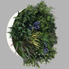 Image of 60cm Outdoor Artificial Lavender Green Wall Disc UV Stabilised