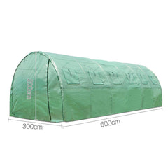 6m All Weather Tunnel Greenhouse