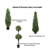 Image of Realistic Artificial UV Resistant Topiary Trees Bundle