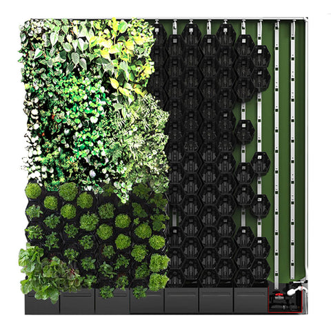 Vicinity Greenwall 160 Pots, Tanks, Pump & Irrigation Kit 2.4m x 2.2m