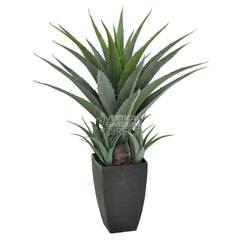 Artificial Agave in Black Pot 73cm