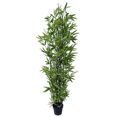 Artificial Black Bamboo Tree With Real Touch Leaves - 160cm