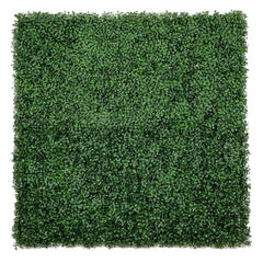 Artificial Boxwood Hedge 1m x 1m Plant Wall Screening Panel UV Stabilised