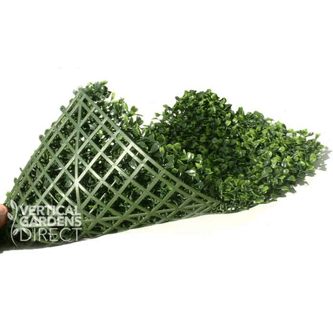 Artificial Boxwood Hedge Wall Panel Sample