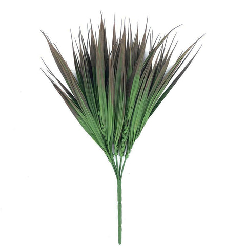 Artificial Brown Tipped Grass Stem 35cm UV Stabilised