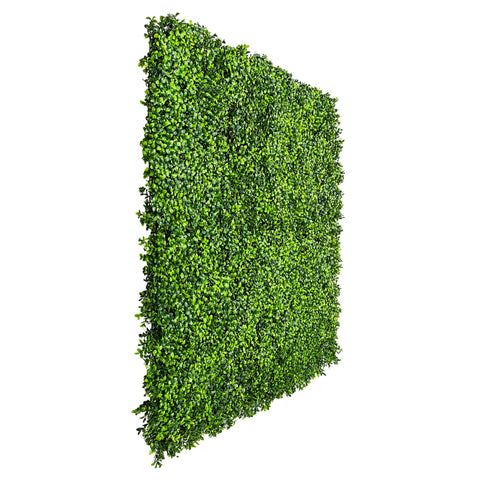 Artificial Deluxe Buxus Hedge Wall Panel 1m x 1m UV Stabilised