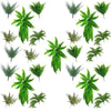 Image of Artificial Fern Plant Stems Variety Pack, UV Stabilised