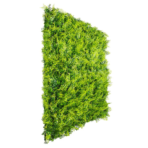 OPEN BOX of 1 x Artificial Fern Vertical Garden 1m Panel UV Stabilised