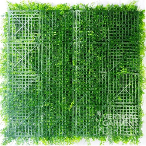 OPEN BOX of 1 x Artificial Fern Vertical Garden 1m Panel UV Stabilised