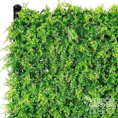 Artificial Fern Vertical Garden 1m x 1m Plant Wall Panel UV Stabilised