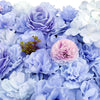 Image of Artificial Flower Wall Backdrop Panel 40cm X 60cm Faux Purple Lilac