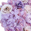 Image of Artificial Flower Wall Backdrop Panel 40cm X 60cm Faux Pink & White