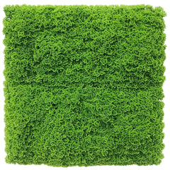 Artificial Fresh Moss Green Wall Panel 1m x 1m UV Stabilised