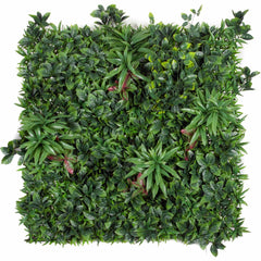 Artificial Green Meadows 1m x 1m Plant Wall Panel UV Stabilised