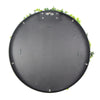 Image of Artificial Green Wall Disc Art White Jasmine UV Resistant 100cm - White