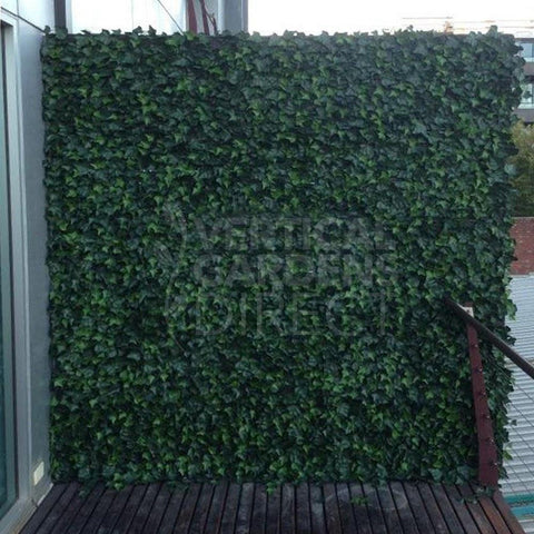 Artificial Ivy Leaf Hedge 1m x 1m Plant Wall Screening Panel UV Protected
