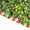 Image of Artificial Jasmine Hedge Extendable Trellis Screen 2m x 1m UV Stabilised