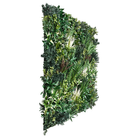 Artificial Lush Fern 90 x 90cm UV Vertical Garden Plant Wall Panel