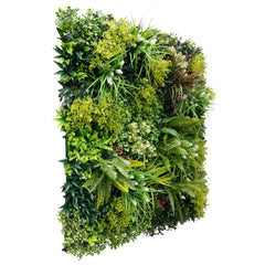 Artificial Lush Spring Recycled Vertical Garden Panel 1m x 1m UV Stabilised