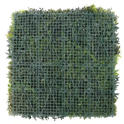 Artificial Lush Spring Recycled Vertical Garden Panel 1m x 1m UV Stabilised