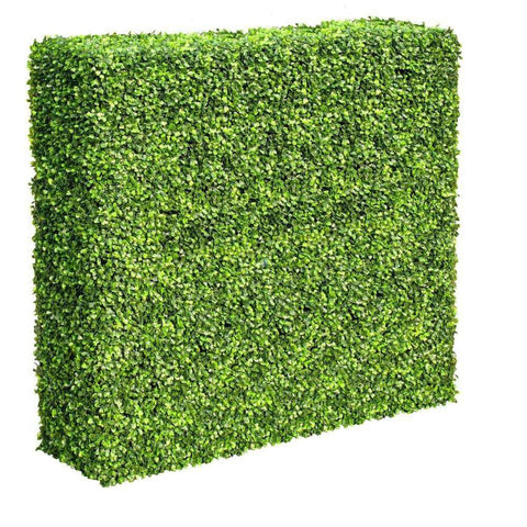 Artificial Mixed Boxwood Freestanding Hedge 1.5m x 1.5m x 30cm UV Stabilised