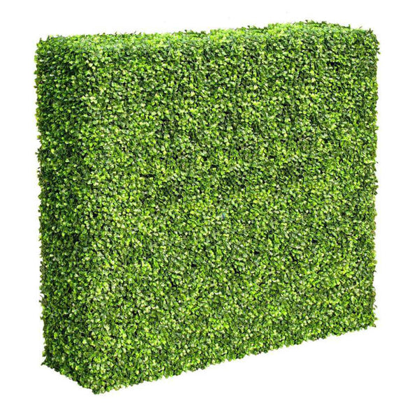 Artificial Mixed Boxwood Freestanding Hedge 1m x 1m x 30cm UV Stabilis