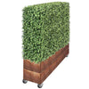 Image of Artificial Natural Buxus Freestanding Hedge 1m x 1m x 30cm UV Stabilised