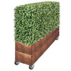 Image of Artificial Natural Buxus Freestanding Hedge 1m x 55cm x 30cm UV Stabilised