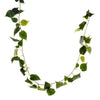 Image of Artificial Philodendron Leaf Garland Hanging Foliage 190cm Long